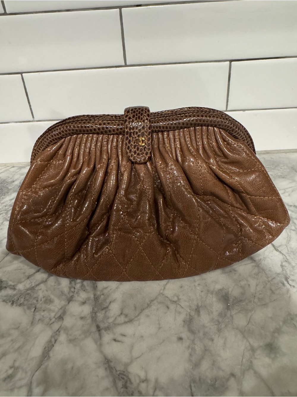 Chanel clutch, vintage